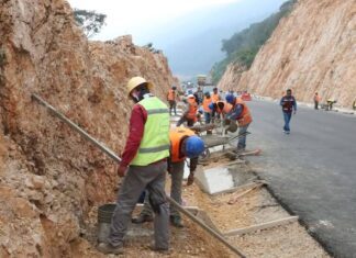 Importante avance operativo en el tramo carretero Mante–Tula