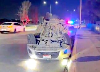 Accidente deja cuantiosos daños materiales en apartada colonia popular