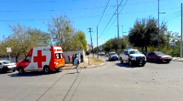 Accidente vial deja una persona lesionada y daños materiales