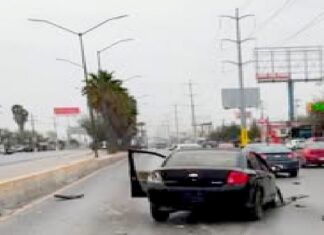 Otra vez chocan en la “Rotonda de la Muerte” y dejan daños materiales