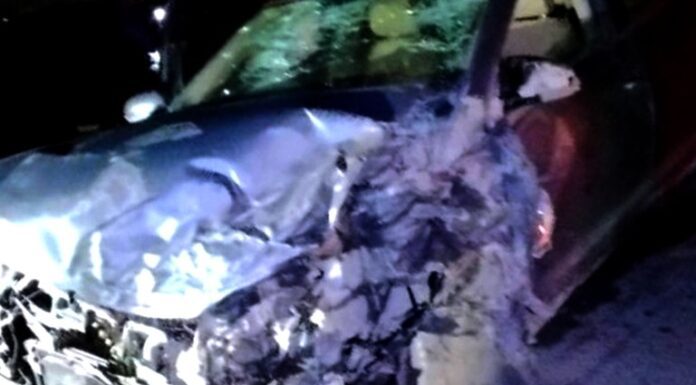 Se impactan en el tenebroso y oscuro “Viaducto de la Muerte” dejan daños