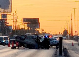 Vuelca unidad sobre carretera Río Bravo-Reynosa dejando un lesionado