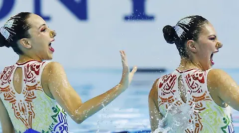 ¡Gracias totales! Marla Arellano, Itzamary González, Camila Argumedo y Daniela Ávila cierran la participación mexicana en la Copa del Mundo de Natación Artística