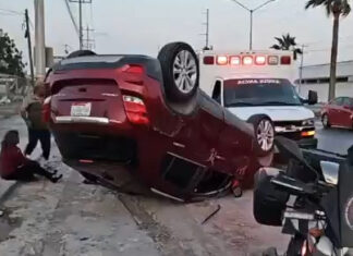 Choque deja lesionados y daños en la carretera Reynosa -San Fernando