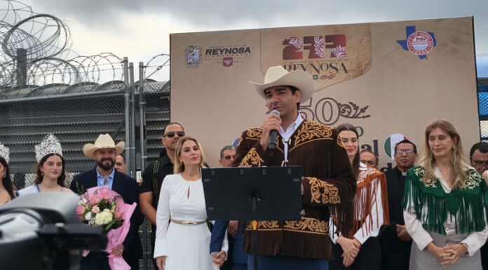 Refrendaron Reynosa e Hidalgo lazos de amistad con el tradicional abrazo binacional