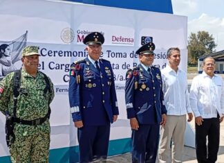 Toma protesta Comandante de la 8/a Zona Aérea Militar