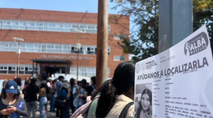 Desaparición de Kimberly Ramos, estudiante UAEM cumple nueve días