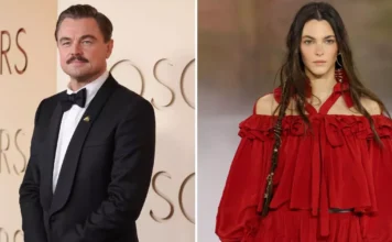 Leonardo DiCaprio va en serio con Vittoria Ceretti: Fueron captados juntos en los Oscar