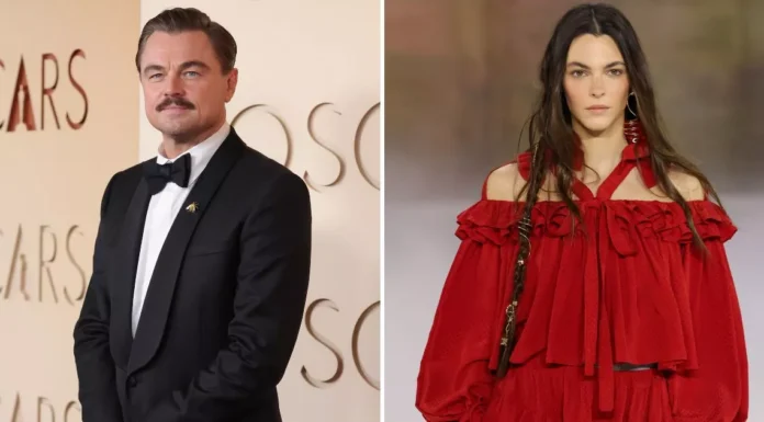 Leonardo DiCaprio va en serio con Vittoria Ceretti: Fueron captados juntos en los Oscar