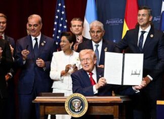 Trump anuncia la creación de una coalición militar anticarteles en la Cumbre Escudo de las Américas en Miami