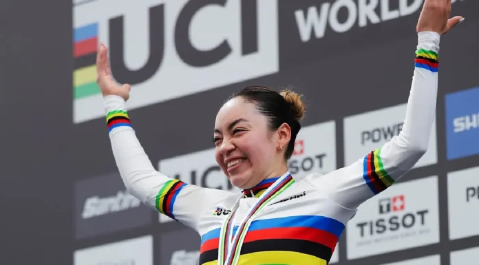 ¡Enorme la mexicana! Yareli Acevedo se lleva el oro en Copa del Mundo de ciclismo