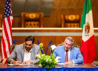 Confirmaron hermandad Alcaldes de Reynosa y McAllen, Carlos Peña Ortiz y Javier Villalobos