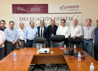 Compromiso con la Atención a Derechohabientes Reunión entre ISSSTE Tamaulipas y Sección 30 del SNTE