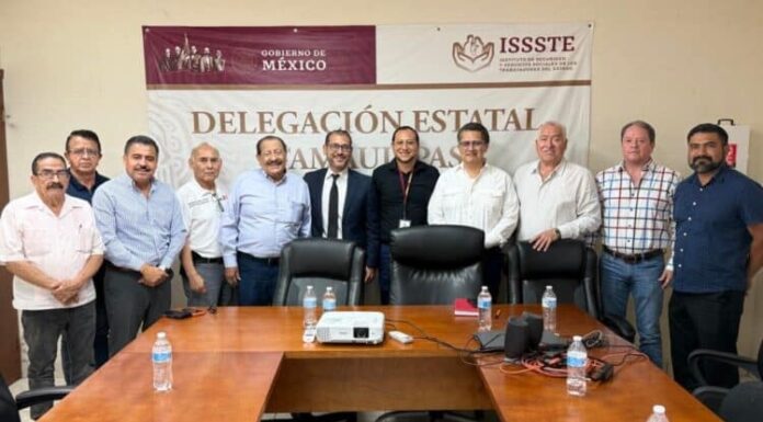 Compromiso con la Atención a Derechohabientes Reunión entre ISSSTE Tamaulipas y Sección 30 del SNTE