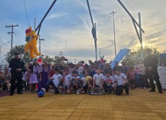 Entrega Guardia Estatal juguetes y celebra a niñas y niños de Matamoros