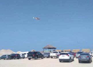 Vigila Agrupamiento Aéreo de la Guardia Estatal Playa Miramar
