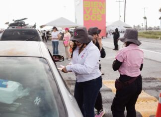 Refuerzan seguridad infantil en Playa Bagdad: DIF Matamoros instala módulos de «Niño Perdido»