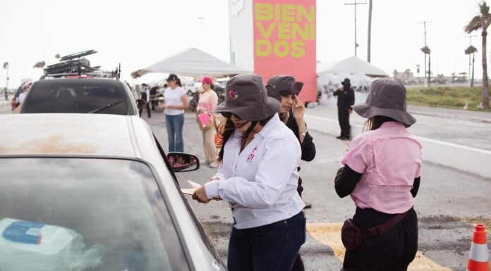 Refuerzan seguridad infantil en Playa Bagdad: DIF Matamoros instala módulos de «Niño Perdido»