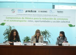 Destaca senadora Maki Ortiz importancia de acción colectiva para reducir emisiones al medio ambiente