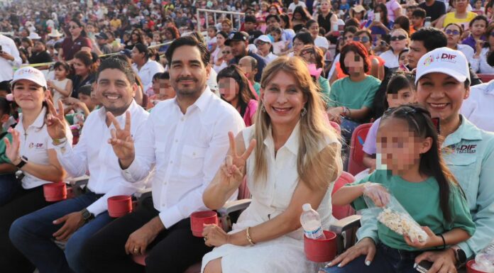 Acompañó la senadora Maki Ortiz a 15 mil asistentes al «Día del Niño 2026»