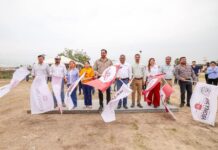 Pusieron en marcha Carlos Peña Ortiz y familias de La Joya, construcción de Cancha de Futbol