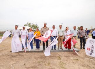 Pusieron en marcha Carlos Peña Ortiz y familias de La Joya, construcción de Cancha de Futbol