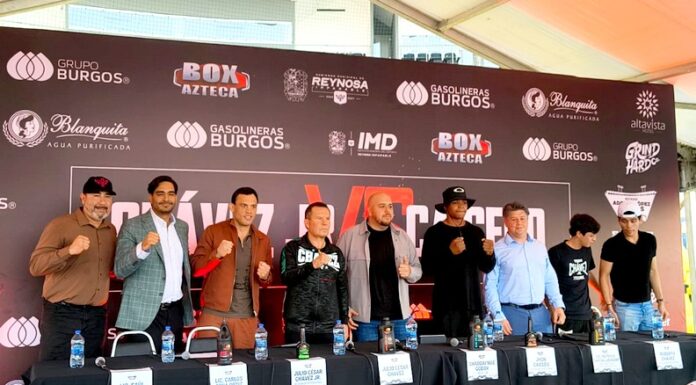 Julio César Chávez Jr. regresa al ring ante Jhon Caicedo en Reynosa