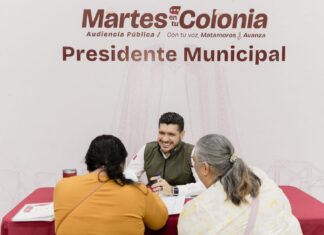 Alcalde Beto Granados escucha a matamorenses en el “Martes en Tu Colonia”