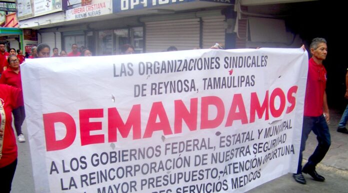 Siguen los reclamos sin solución para miles de obreros de México