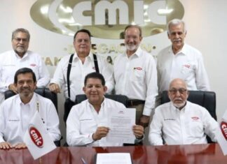 Asume Rodolfo Terán como presidente del Comité Consultivo de la CMIC Delegación Tamaulipas Centro