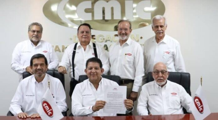 Asume Rodolfo Terán como presidente del Comité Consultivo de la CMIC Delegación Tamaulipas Centro