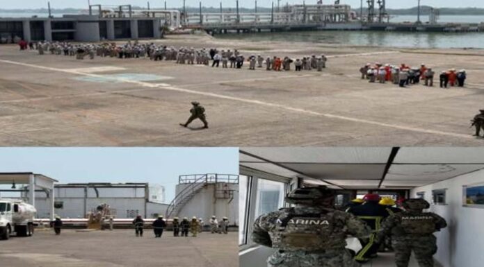 Se suman instalaciones de Pemex al Primer Simulacro Nacional 2026