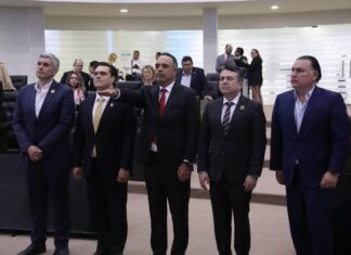 Rinden protesta nuevos titulares en áreas estratégicas de justicia y control interno
