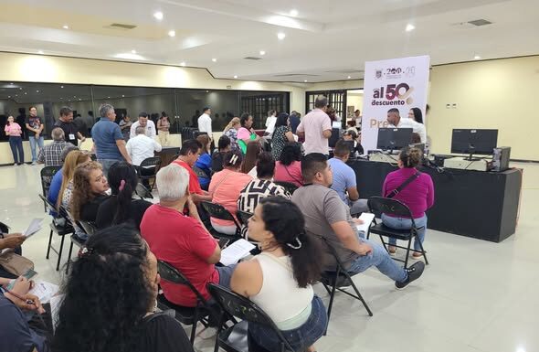Cientos de matamorenses aprovechan el programa de apoyo al contribuyente impulsado por Beto Granados