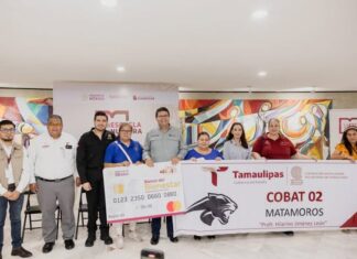 Histórica inversión en Matamoros: Entregan tarjetas de «La Escuela es Nuestra» para dignificar planteles