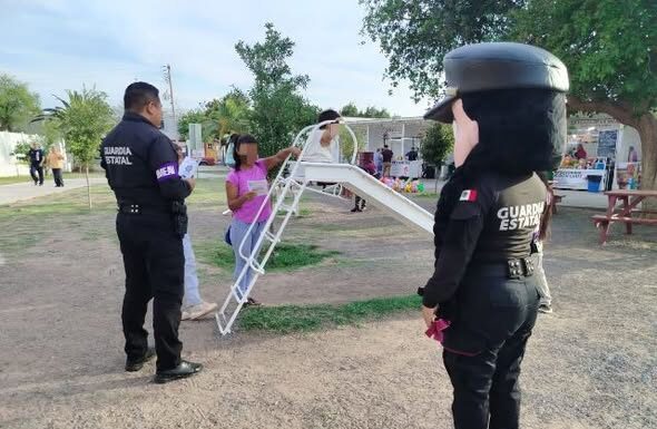 Implementa Guardia Estatal de Género operativo “Ruta Segura” e instala módulo preventivo en Nuevo Laredo
