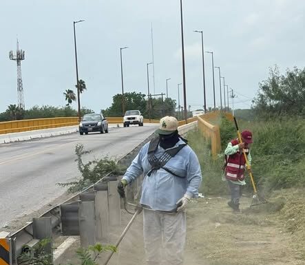 Realizan trabajos de limpieza integral en San Fernando