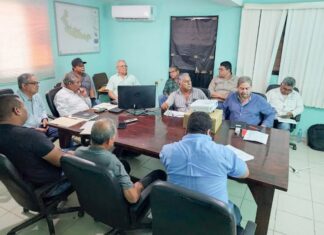 Participa Secretaría de Recursos Hidráulicos en reunión del Comité Hidráulico del Distrito de Riego 092 Río Pánuco