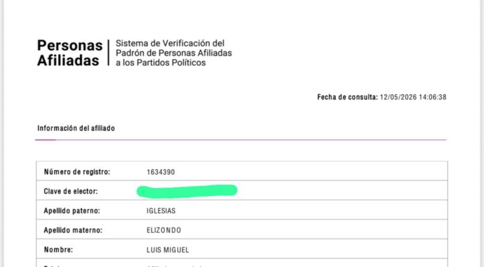 Oficializa INE baja de Luis Miguel Iglesias en Morena