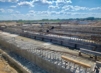 En etapa final construcción de la «rompepicos» de Reynosa