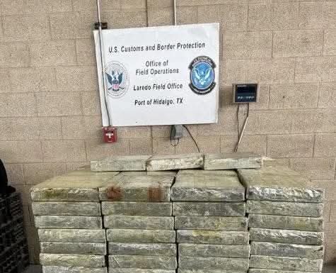 Decomisa CBP millonaria carga de metanfetamina en el puente Reynosa-Pharr