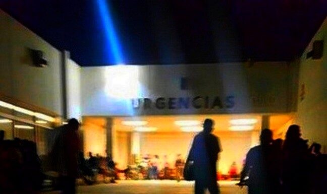 Internan a persona tras ingresar con severas lesiones en nosocomio