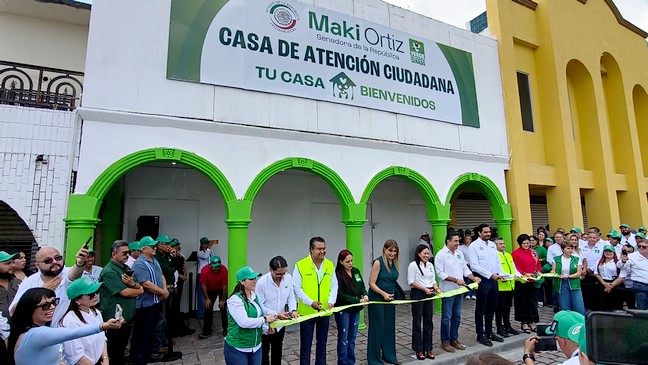 Senadora Maki Esther Ortiz Domínguez inaugura su Casa (2)
