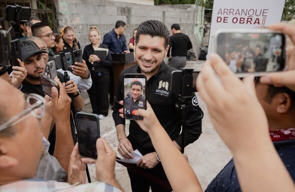 Beto Granados arranca pavimentación en Las Torres; anuncia inversión superior a los 4.5 MDP