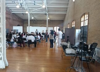 Listos equipo y personal para iniciar el registro para la Tarjeta Universal de Salud