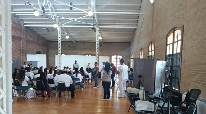 Listos equipo y personal para iniciar el registro para la Tarjeta Universal de Salud