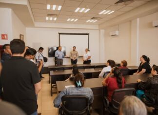 Beto Granados fortalece la coordinación con autoridades educativas estatales durante visita al CREDE Matamoros