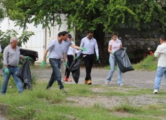 Realizan Cuarta Jornada Estatal de Limpieza