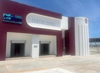 Rehabilitan Centro Cívico de Miguel Alemán