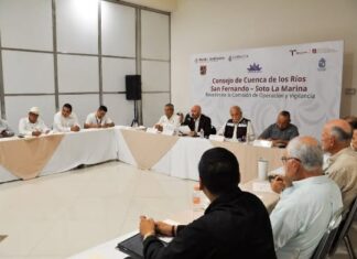Fortalecen autoridades coordinación para la gestión sustentable del agua en la Cuenca San Fernando-Soto La Marina
